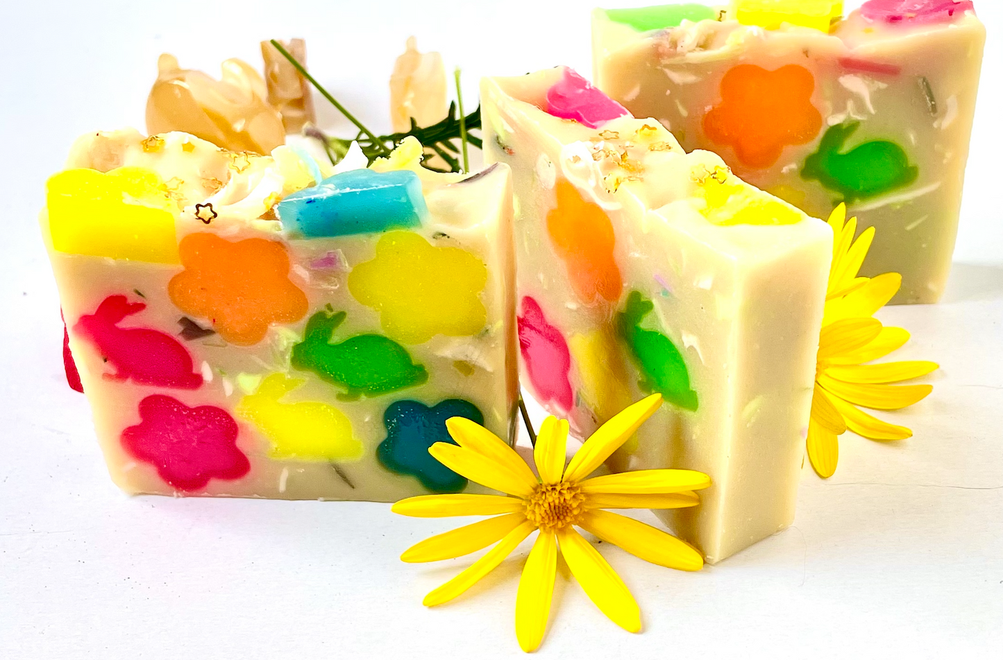 Cheerful Spring: Herbal & Glycerine bar